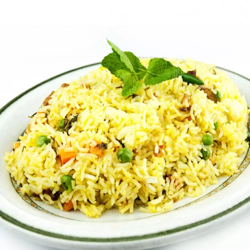 Vegetable Biryani at Indian BBQ and Grill Red Deer